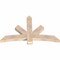 Ekena Millwork Alberta Smooth Timber Gable Bracket, Douglas Fir, 60"W x 38"H x 3 1/2"D x 5 1/2"F, 15/12 Pitch GBW060X38X0406ALB00SDF - alternate 5